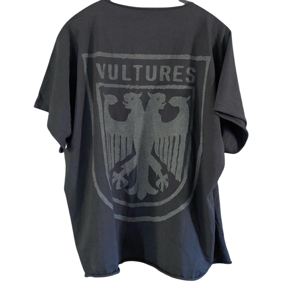Yeezy Vultures Kanye West Box Tee L Black Oversized Graphic Streetwear